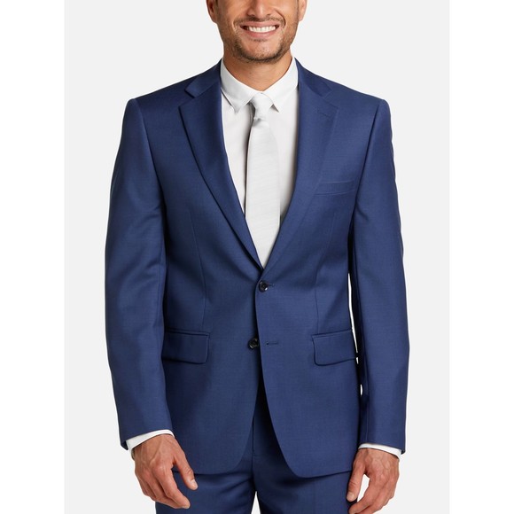 Calvin Klein Slim Fit Infinite Stretch Suit Jacket 40R Navy Blue JACKET ONLY NEW - Picture 8 of 8